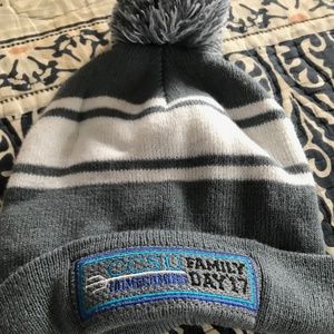 CCSU Family Day Winter Hat with Pompom